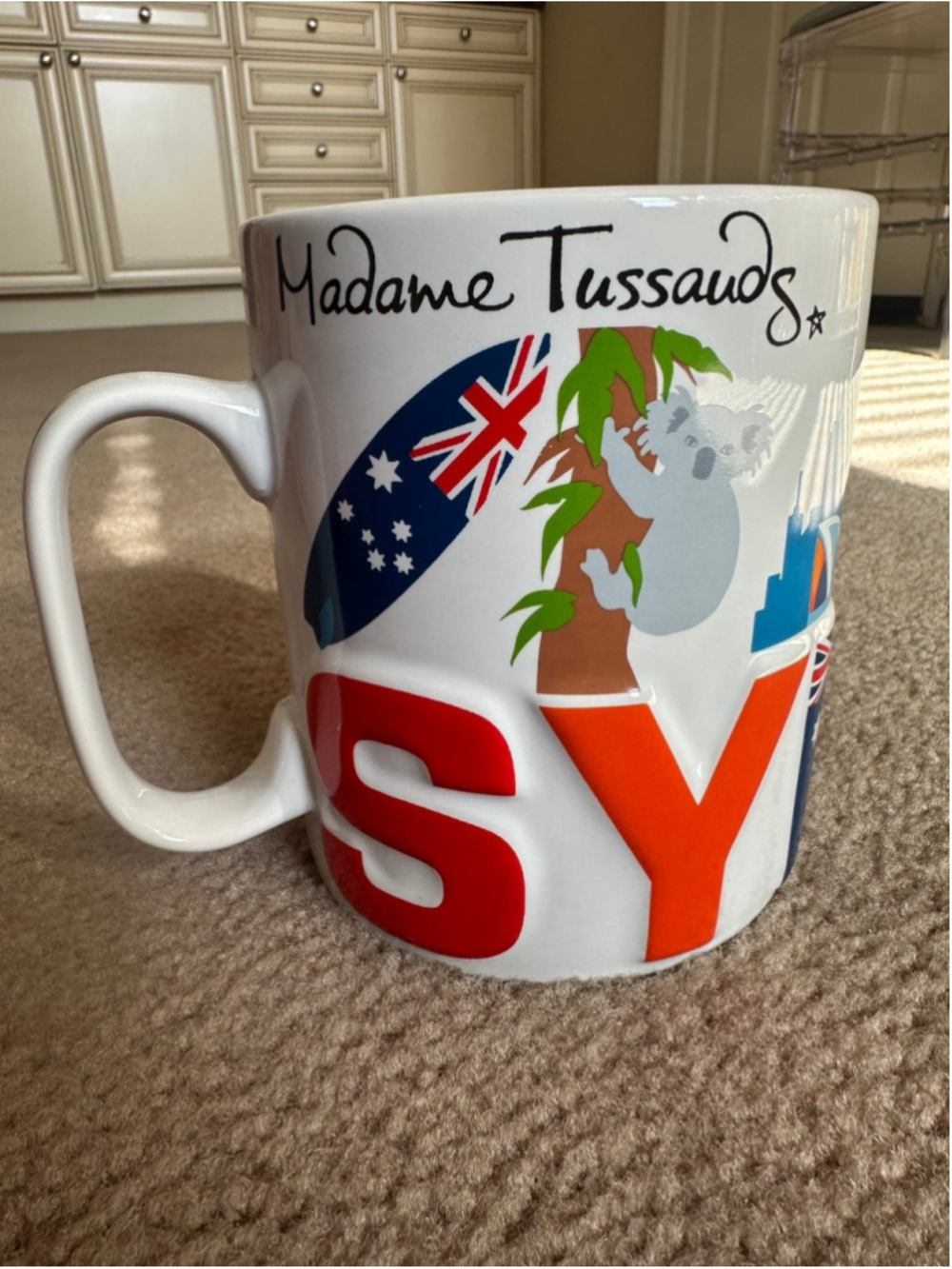 Madame Tussaud’s Australian mug